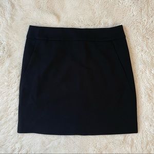 LOFT Black Mini Skirt